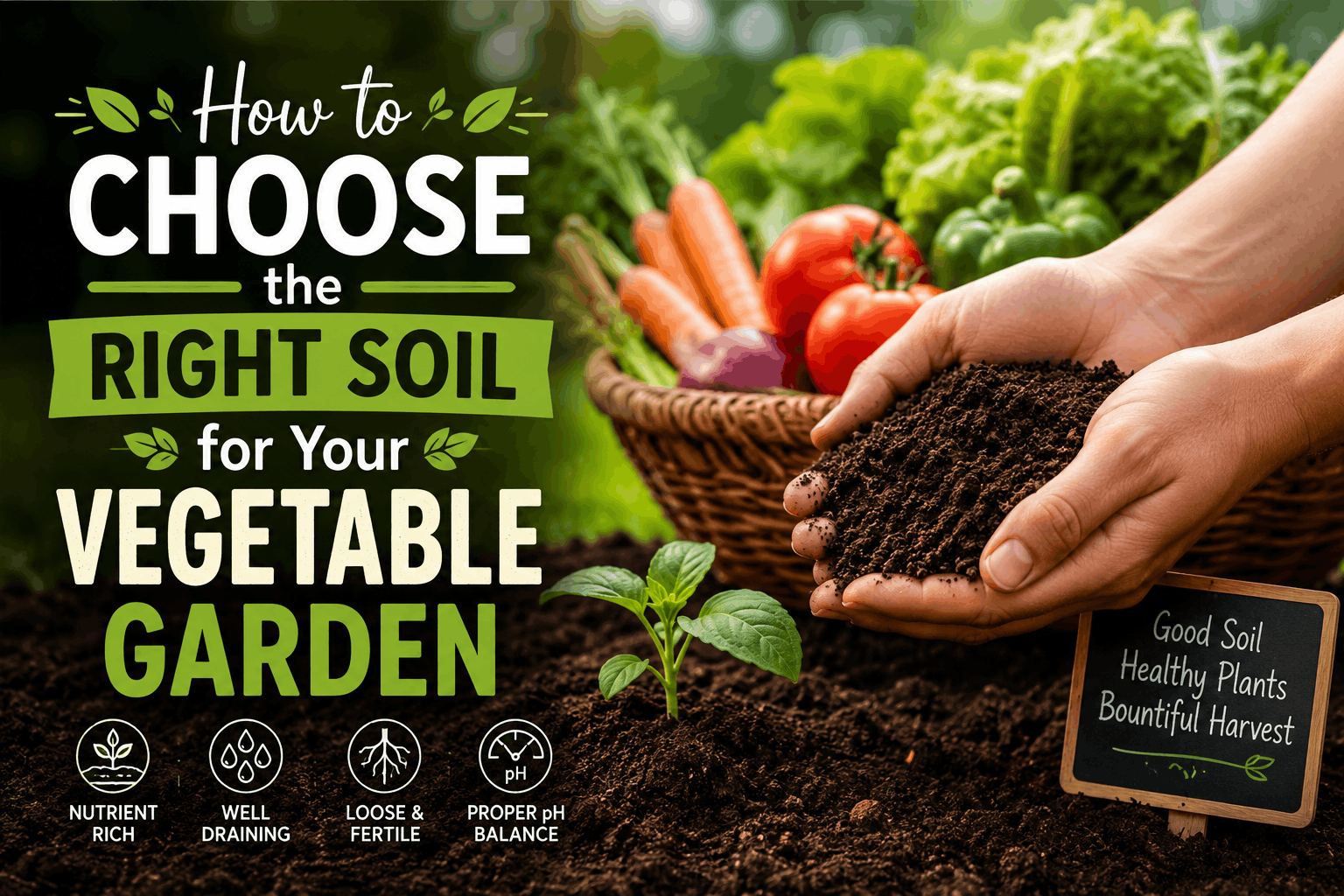 How to Choose the Right Soil for Your Vegetable Garden